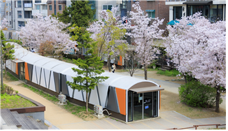 오는 5월 개소를 앞둔 복합문화예술공간 ‘레드로드 발전소’ 전경. 사진 제공=서울 마포구