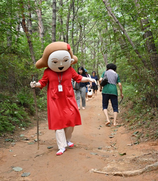 울산 황방산 맨발등산로 새 단장