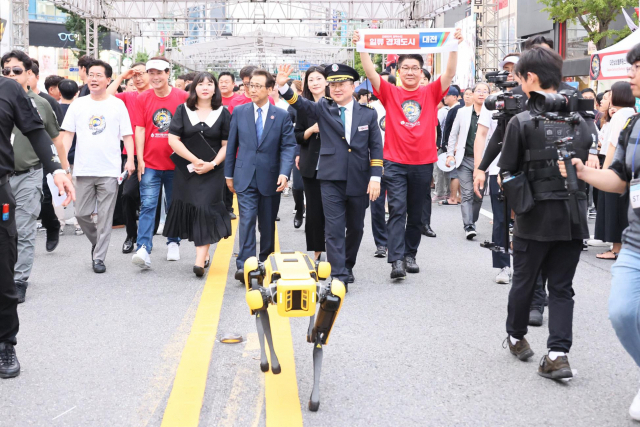 2023년 ‘대전 0시 축제’ 개막식이 열리고 있다. 사진제공=대전시