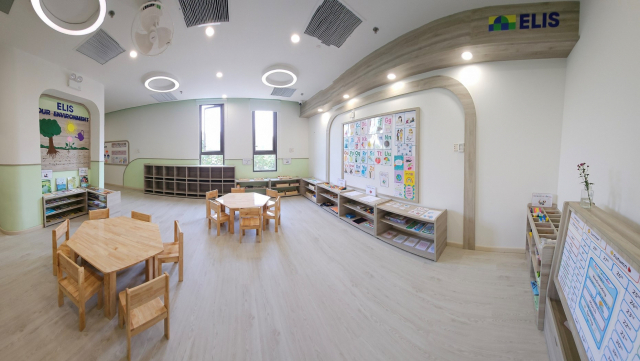 대교가 호찌민에 오픈한 영어유치원. 한국에서 운영되는 영어유치원과 같은 방식으로 운영되며, 한국어 교육 프로그램도 진행된다. / 사진제공=대교