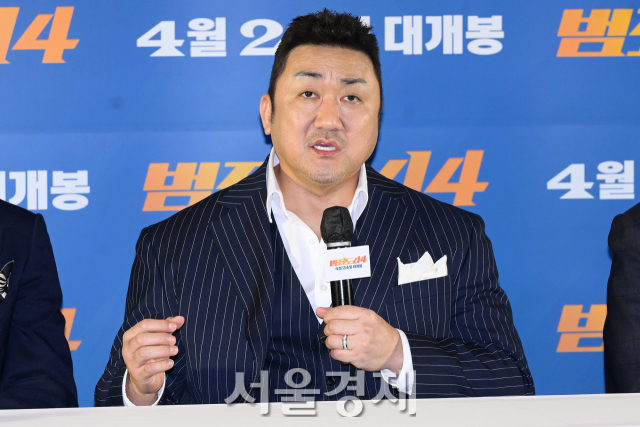 '범죄도시4' 마동석 '권일용 프로파일러 섭외…오랜 세월 친분으로' [SE★현장]
