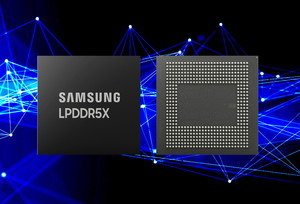 삼성전자의 LPDDR5X D램. 마하 1을 보조하는 D램으로 전력 효율의 최전선에 설 것으로 보입니다. 사진제공=삼성전자.