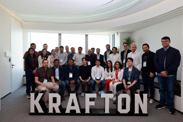 크래프톤, 인도 최고 경영자들과 만나 게임 및 AI 기술 전략 논의