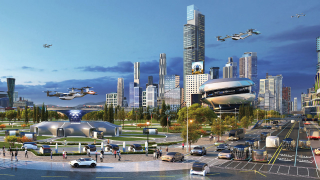 [단독]'가상 도시인줄'  현대차 '광명시흥'에 만든다는 '미래모빌리티' 밑그림