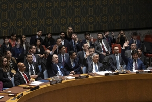 [속보] 안보리, 팔레스타인 유엔 정회원국 가입안 부결…美 거부권