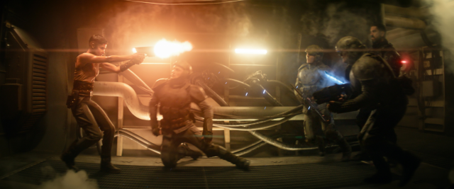 넷플릭스 영화 '레벨 문: 파트 2 스카기버'의 한 장면. 사진 제공=넷플릭스