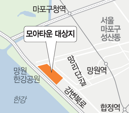 서울 망원한강공원 모아타운 심의 통과…1512가구 공급 [집슐랭]