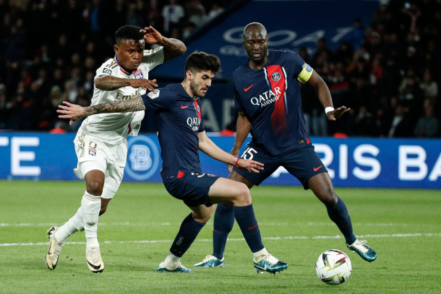 PSG가 리옹과의 프랑스 프로축구 리그1 30라운드에서 4대1 대승을 거뒀다. AFP연합뉴스