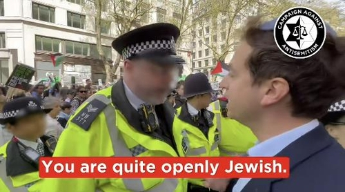 '당신 좀 많이 유대인같아 위험'…英경찰 '이것' 쓴 유대인 제지 논란 무슨 일?