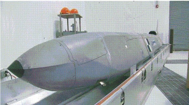 미 공군연구소와 보잉이 개발한 고강도 극초단파(HPM) 미사일. 사진 제공=NBC홈페이지
