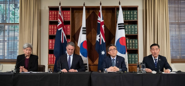 한-호주 외교·국방장관 '오커스에 韓 참여 가능성 협의'