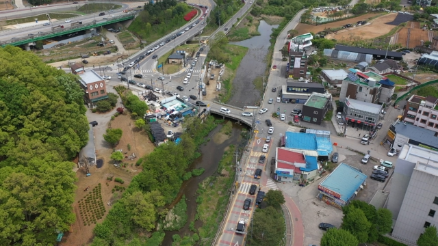 고기교 주변 전경. 사진 제공 = 용인시