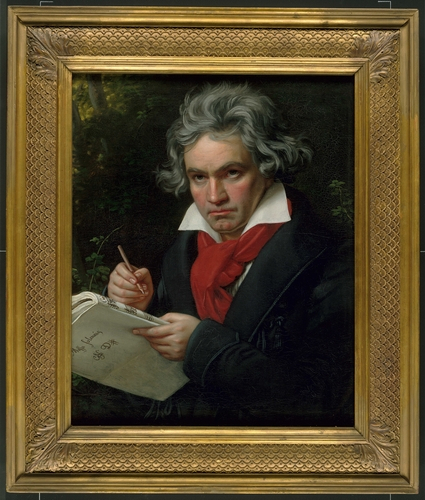 1820년 요제프 카를 슈틸러가 그린 베토벤의 초상화. 사진 제공=Beethoven-Haus Bonn