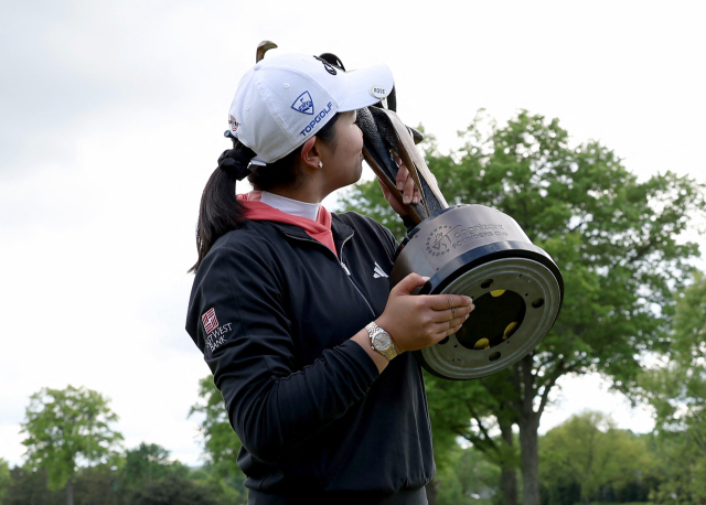 미국여자프로골프(LPGA) 투어 통산 2승 달성에 성공한 로즈 장. AFP연합뉴스
