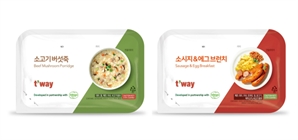 하늘 위에서 소고기 버섯죽을?…CJ제당, 티웨이 유럽 노선에 기내식 메뉴