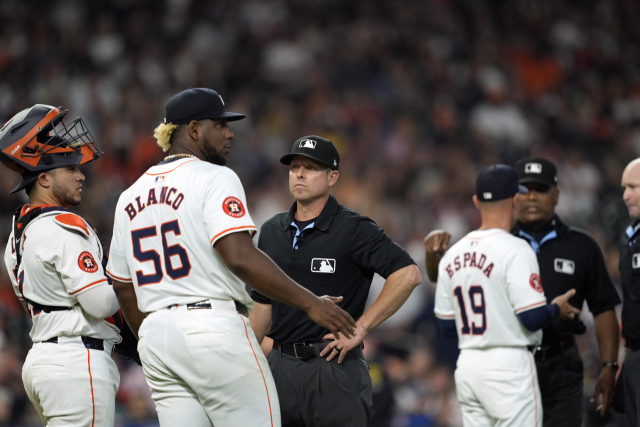 2024 MLB 첫 노히트노런 블랑코, 이물질 사용 혐의로 10경기 출장 정지