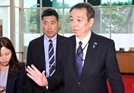 외교부 들어서는 미즈시마 고이치 신임 주한 일본대사