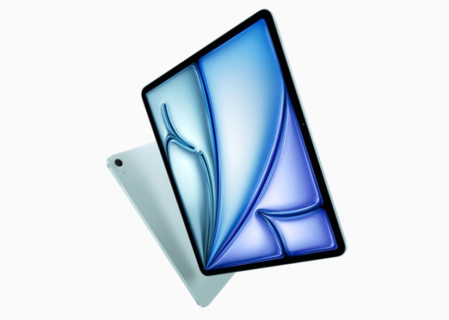 유기발광다이오드(OLED) 패널이 탑재된 신형 애플 아이패드. 사진 제공=애플