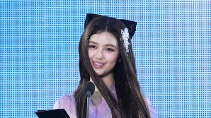 뉴진스 다니엘, 생애 첫 단독 MC 기뻐요! [SE★포토]