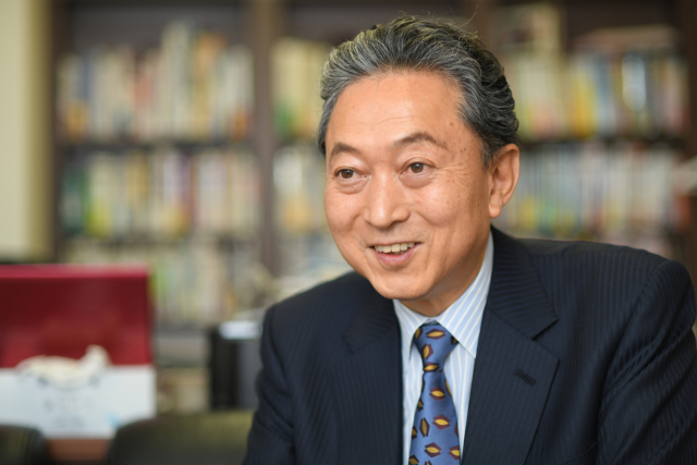 하토야마 유키오 전 일본 총리. 사진 제공=동아시아공동체연구소