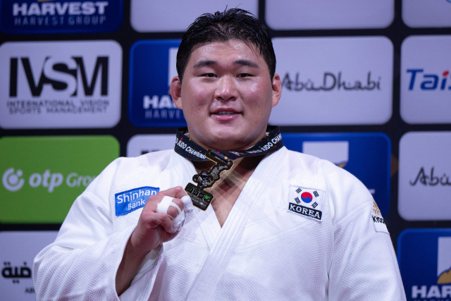 최중량급 간판 김민종, 세계유도선수권 우승