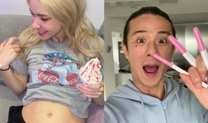 빈지노♥미초바 부부, 예비 부모 됐다…8년 만 결실