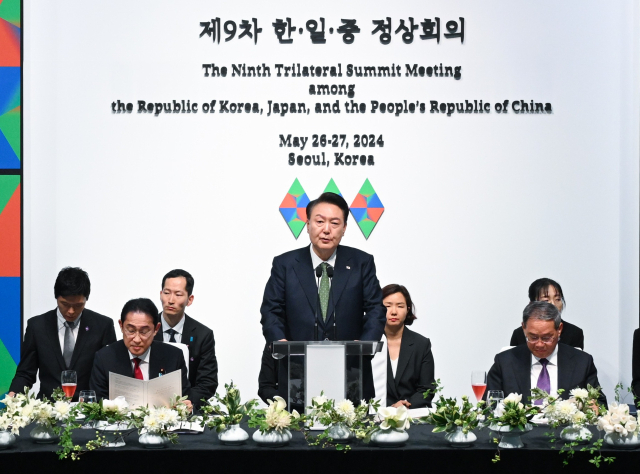 천연기념물 된 따오기 복원 언급한 尹 '3국 협력의 결실이자 상징'
