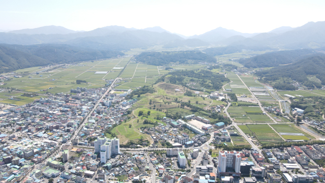 함안 말이산고분군 전경. 사진제공=경남도