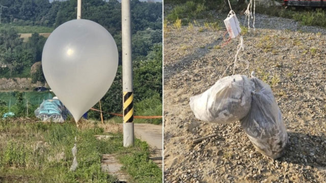 합참 “北, 대남 오물풍선 다시 부양”…발견하면 군부대·경찰 신고” 당부