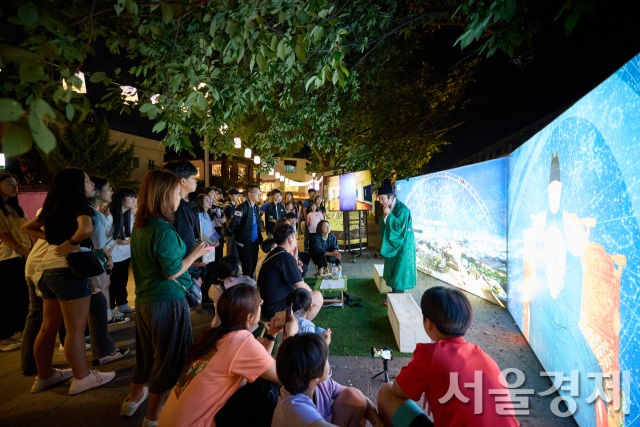 ‘문화유산 야행’ 사업으로 전주 여행이 진행중이다. 사진 제공=국가유산청