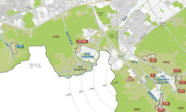 서울 서초구 집단취락지역 지구단위계획 대상지. 사진제공=서울시