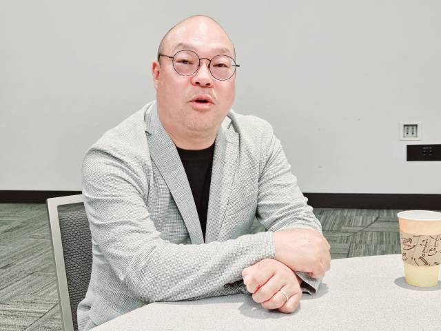 최성원 보령 글로벌사업본부장이 5일(현지 시간) 미국 샌디에이고에서 열린 ‘바이오 인터내셔널 컨벤션 2024’에서 서울경제신문과 만나 해외 사업 강화 방침에 대해 설명하고 있다. 사진=왕해나 기자