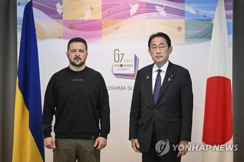 '日 기시다, 우크라 젤렌스키와 양자 회담 일정 조율'