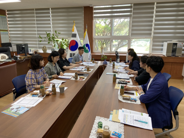 경남도교육청이 12일 진주 진서고등학교를 찾아 고교학점제 컨설팅을 진행하고 있다. 사진제공=경남도교육청