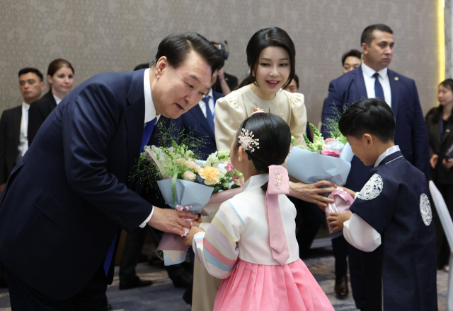 尹, 우즈벡과 정상회담…핵심 광물 공급망 협력 강화