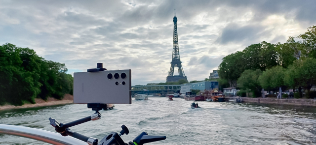 '갤S24울트라로 더 생생한 경험' 파리 올림픽 개막식 생중계 지원