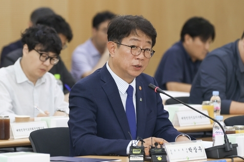 박상우 국토교통부 장관이 발언을 하고 있다. 연합뉴스
