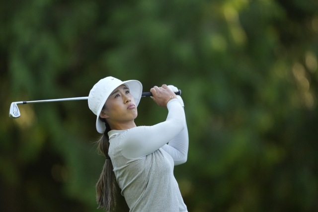 KPMG 여자 PGA 챔피언십 2라운드에서 공동 선두에 오른 양희영. AP연합뉴스