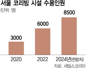 서울 '코리빙' 가파른 성장…수용 인원 9000명 육박