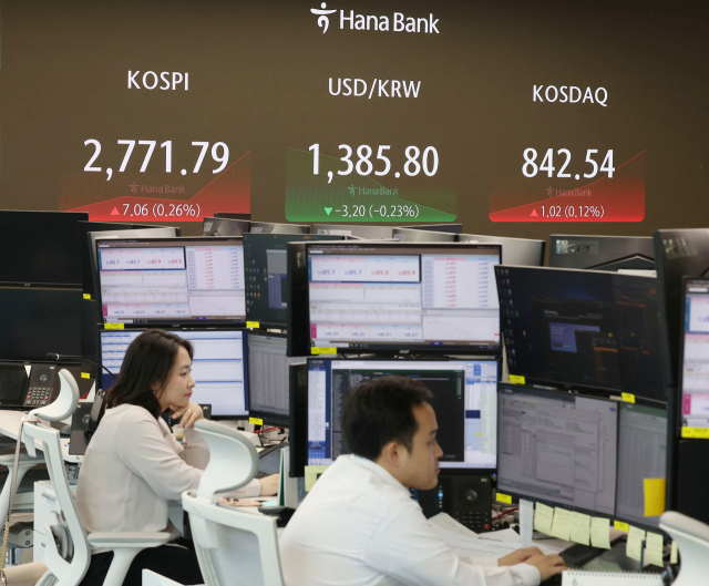 엔비디아 급락에도 코스피 선방…코스닥은 하락 [오전 시황]