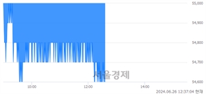 <유>호텔신라, 장중 신저가 기록.. 55,500→54,600(▼900)