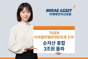 미래에셋운용 ‘TIGER 미국필라델피아반도체 ETF 시리즈’, 순자산 3조 돌파