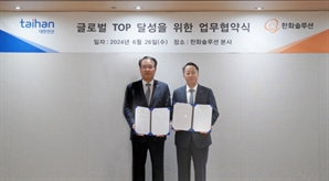 한화솔루션·대한전선, 글로벌 전력망 시장 공략 '맞손'