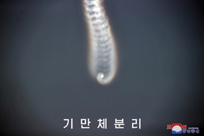 北, ‘공중폭발’을 ‘탄두분리’라고 주장…軍 “기만·과장 불과”