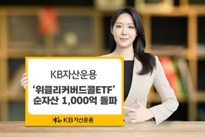 KB자산운용, ‘위클리커버드콜 ETF’ 순자산 1000억 돌파