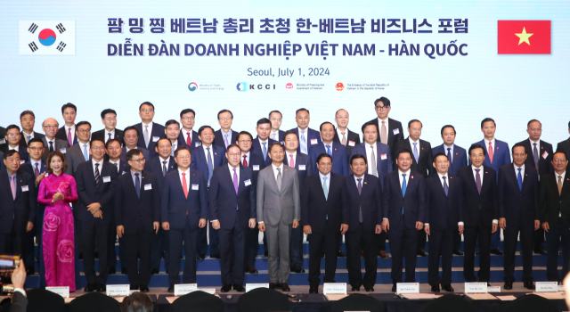 韓·베트남 기업인 '협력' 한목소리…'내년 양국 교역 1000억 달러 달성'