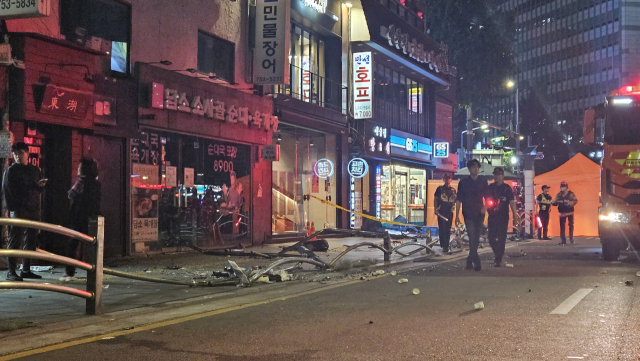 시청역 교통사고 운전자 '급발진'주장에 목격자 '일방통행 역주행'