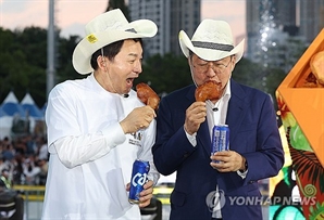 홍준표, 한동훈은 안 만나더니 원희룡이랑만 '치맥' 무슨 일?