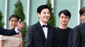 한상진, 비가 와도 레드카펫은 계속된다 [SE★포토]