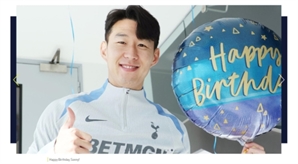 "쏘니 생일 축하해"…토트넘, '32번째 생일' 손흥민 위해 축하 행사 마련